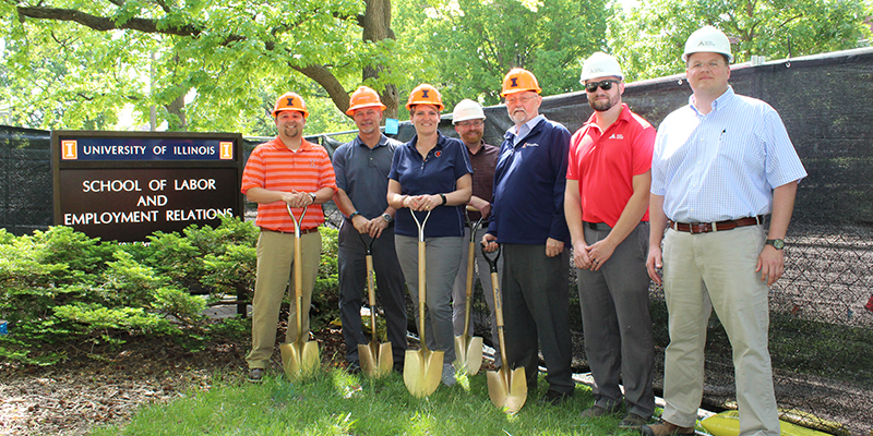 LER officials break ground on the new building